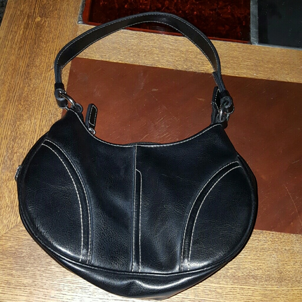 Like New Black Leather Purse